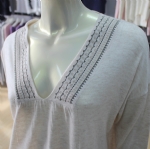 V Neck Thin Womens Pullover 161224