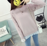 Lace beading Pullover 1706083