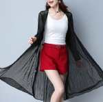 Slim long cardigan 1706068