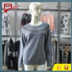 Nail Beading Decration Sweater 1704017