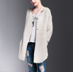 Female Long Knit Cardigan 1706136