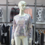 Ladies Flower Print Sweater MON-SWE2050-16J