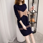 Knitted dress in spring and summer 1706142