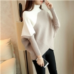 Turtleneck Easy knitting Pullovers  1706145