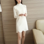 Turtleneck sweater Dress 1706169