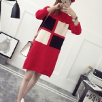 Square woman Sweater dress 1706198