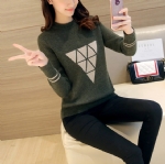 Triangle pattern pullovers 1706218