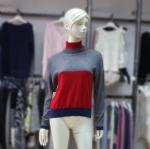 Ladies fashion Color Block Sweater 170384