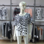 Leopard Print Casual Tshirt Sweater 83J809