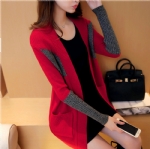 Autumn and winter long cardigan 1706255