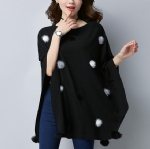 Knitted neck Shawl 1708013