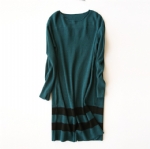 Neck knit dress 1706304