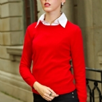 Crew Neck Cashmere Sweater Y001