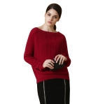 Boat Neck Cashmere Sweater Y020