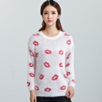 Lip pullover sweater C508